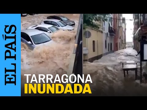 TIEMPO | Las fuertes lluvias dejan inundaciones en varios municipios en Tarragona como Salou