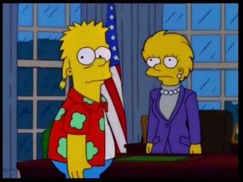 Lisa for President ! | The Simpsons | Bart to The Future (S11E17)