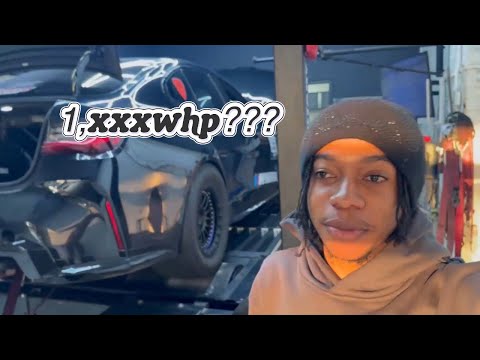 DYNOING THE MPOWERHOUSE BMW G80 M3 WITH DANCEHALL ARTIST JQUAN (CRAZY PULLS AFTER!)