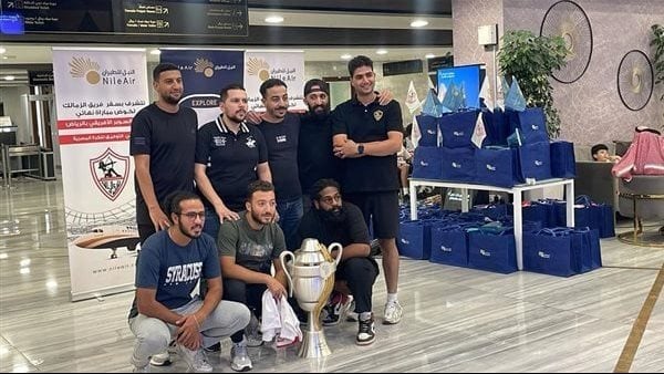 وصول بعثة الزمالك إلى مطار القاهرة بعد التتويج بالسوبر الإفريقي (صور) – التقرير