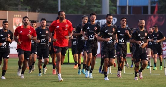 الأهلى يبدأ الاستعداد لمواجهة الزمالك بتدريبات فى الجيم – التقرير