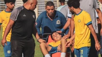 إصابة بشار أشرف لاعب الإسماعيلى بقطع فى الرباط الصليبي - التقرير