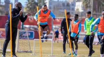 كأس السوبر.. الأهلي يعود لـ تدريباته في حضور الخطيب - التقرير