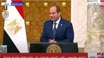 السيسي: نرحب بالمستثمرين الجزائريين داخل مصر ونقدم التسهيلات كافة لهم - التقرير