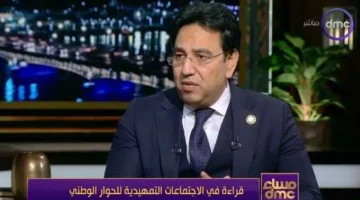 أيمن محسب: الرئيس السيسي يبذل جهودا كبيرة في التعامل مع الأزمات المحيطة بمصر - التقرير