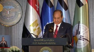 الرئيس السيسي: القوات المسلحة لن تتخلف يومًا عن تحمل المسئولية مهما ثقلت - التقرير