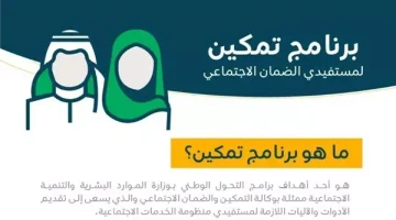 أهداف برنامج تمكين وكيفية التسجيل أون لاين - التقرير