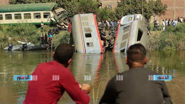 خروج 18 مصابي حادث قطار المنيا بعد تماثلهم للشفاء  – التقرير