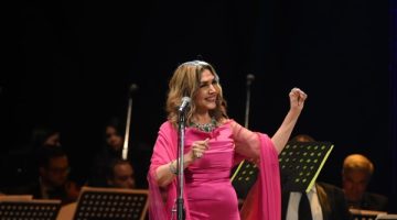 الفنانة نادية مصطفى بحفل غنائي بمهرجان الموسيقى العربية بأوبرا الإسكندرية - التقرير