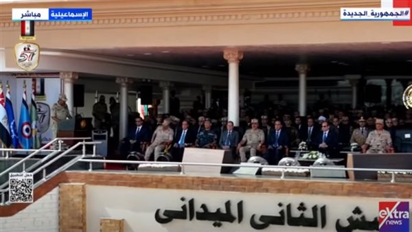 السيسي يشهد مراسم اصطفاف الفرقة السادسة المدرعة بالجيش الثاني الميداني (بث مباشر) – التقرير