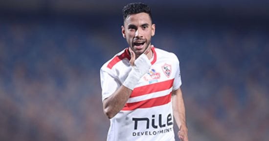 ناصر ماهر رجل مباراة الزمالك والبنك الأهلى فى الدورى – التقرير