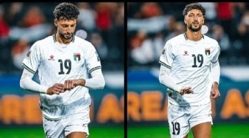 حساب كأس العالم يحتفى بنجم الأهلي وسام أبو على هداف منتخب فلسطين - التقرير