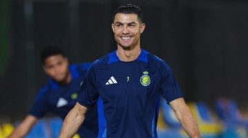 رونالدو يشارك فى تدريبات النصر استعدادا لقمة الشباب بالدوري السعودي - التقرير