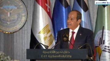 الرئيس السيسي: القوات المسلحة لم ولن تتخلف يوما عن حماية مصر وشعبها - التقرير