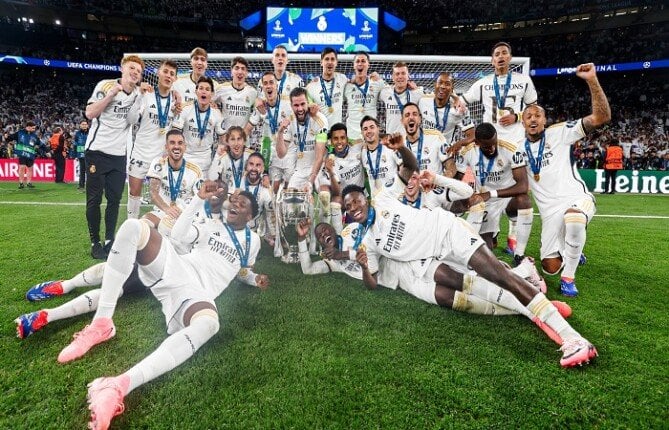 حفل الكرة الذهبية 2024.. ريال مدريد «الغائب» يتوج بجائزة أفضل فريق – التقرير