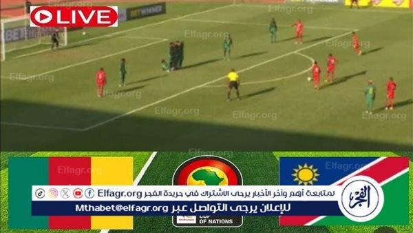 مشاهدة بث مباشر مباراة ناميبيا ضد الكاميرون، يلا شوت في تصفيات كأس أمم إفريقيا – التقرير