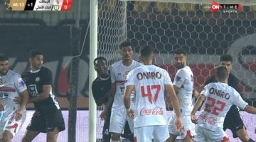 الزمالك يتقدم على البنك الأهلى بهدف ناصر ماهر فى الشوط الأول.. فيديو - التقرير