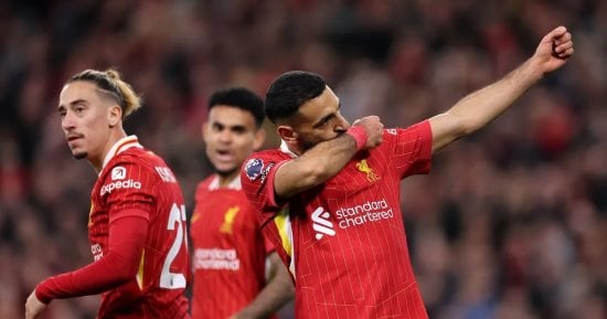 ملخص وأهداف مباراة ليفربول ضد برايتون 2-1 في الدوري الإنجليزي – التقرير