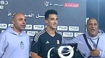 أحمد العش أفضل لاعب فى مباراة المصري والجونة بالدوري - التقرير