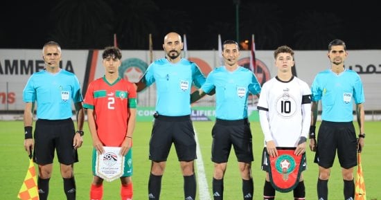 منتخب المغرب للناشئين يتقدم على مصر 1 – 0 فى الشوط الأول بتصفيات أمم أفريقيا – التقرير