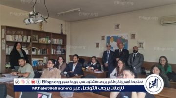 رئيس جامعة المنصورة يتلقي بطلاب جامعة "فيليكو تارنوفو "ببلغاريا ويزور مركز اللغة العربية - التقرير