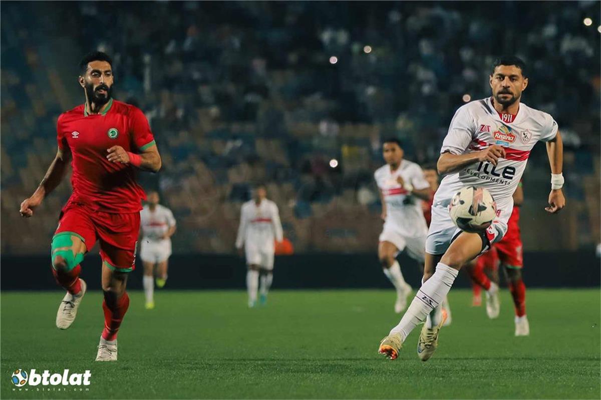 رجل مبارة الزمالك ومودرن سبورت في الدوري المصري – التقرير