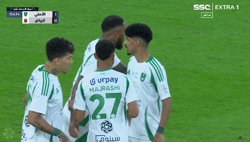 اهداف مباراة الاهلي والرياض (5-0) الدوري السعودي
             – التقرير