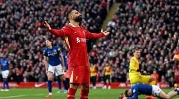 محمد صلاح أول لاعب بالدوريات الكبرى يساهم فى 40 هدفا الموسم الحالى - التقرير