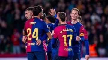 ملخص وأهداف برشلونة ضد فالنسيا 7-1 في الدوري الإسباني - التقرير