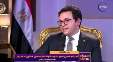 وزير الثقافة: المصريون يتمتعون بـ«ذكاء فطري» بغض النظر عن الدرجة العلمية - التقرير